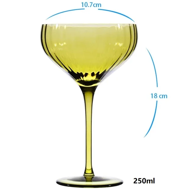 4/2/1Pcs Creative French Medieval Red Wine Glass Hand Blown Margarita Cocktail Goblet Glass Cup Dense Edges Vintage Flower Bloom - Image 7