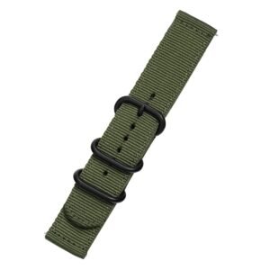 Nylon canvas wrist Strap for Xiaomi huami Amazfit Bip Stratos 2/2S PACE GTR 42/47MM Watch Band for Samsung Gear S3 S2 bracelet