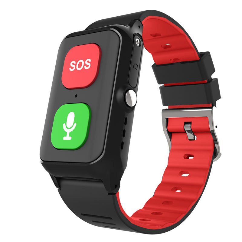 A70 Elderly GPS Positioning Watch Locator With Heart Rate Measurement Body Temperature Smart Bracelet - Image 2