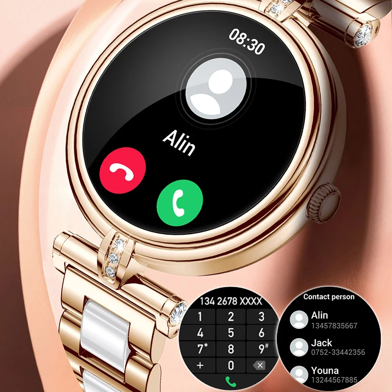 AK62 Smart Watch Women 1.09 Inch HD Screen Custom Watch Face Sports Fitness Tracker Bluetooth Call Lady Smartwatch 2024 - Image 6