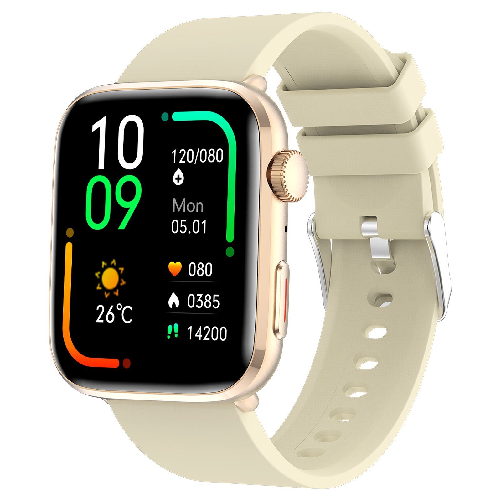 T92 smartwatch Bluetooth call heart rate blood oxygen body temperature health monitoring sports waterproof - Image 3