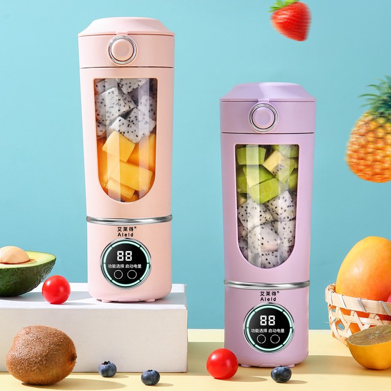 High-end juicer household crushed ice juicer cup USB charging portable juicer outdoor travel cup 12 dollars - Image 2