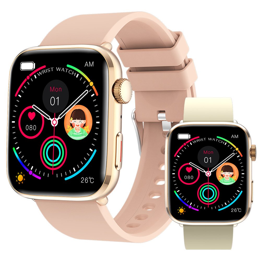 T92 smartwatch Bluetooth call heart rate blood oxygen body temperature health monitoring sports waterproof - Image 2