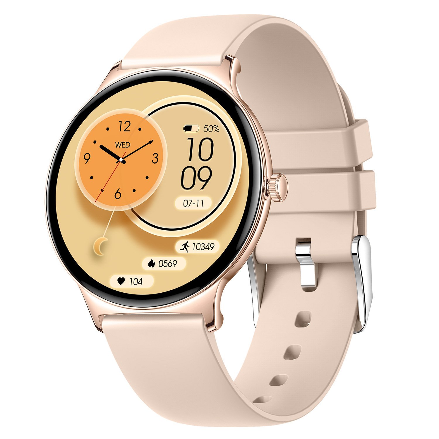 V89 Smart Watch Ultra-Thin Bluetooth Calling HD Screen Sport Waterproof Message Call Reminder AMOLED - Image 10