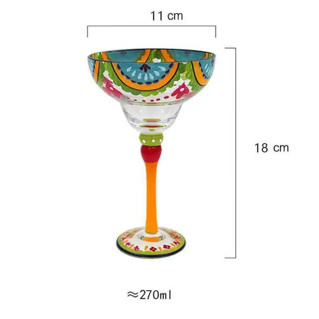 Colorful Wine Glasses Cups Cocktail Goblet Champagne Cup Glasses Bar Party Home DrinkWare Wedding Gifts Kitchen Accessories NEW - Image 7