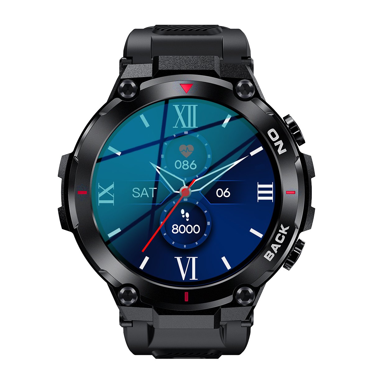 K37 smart watch GPS positioning exercise health heart rate monitoring female physiological cycle reminder - Image 4