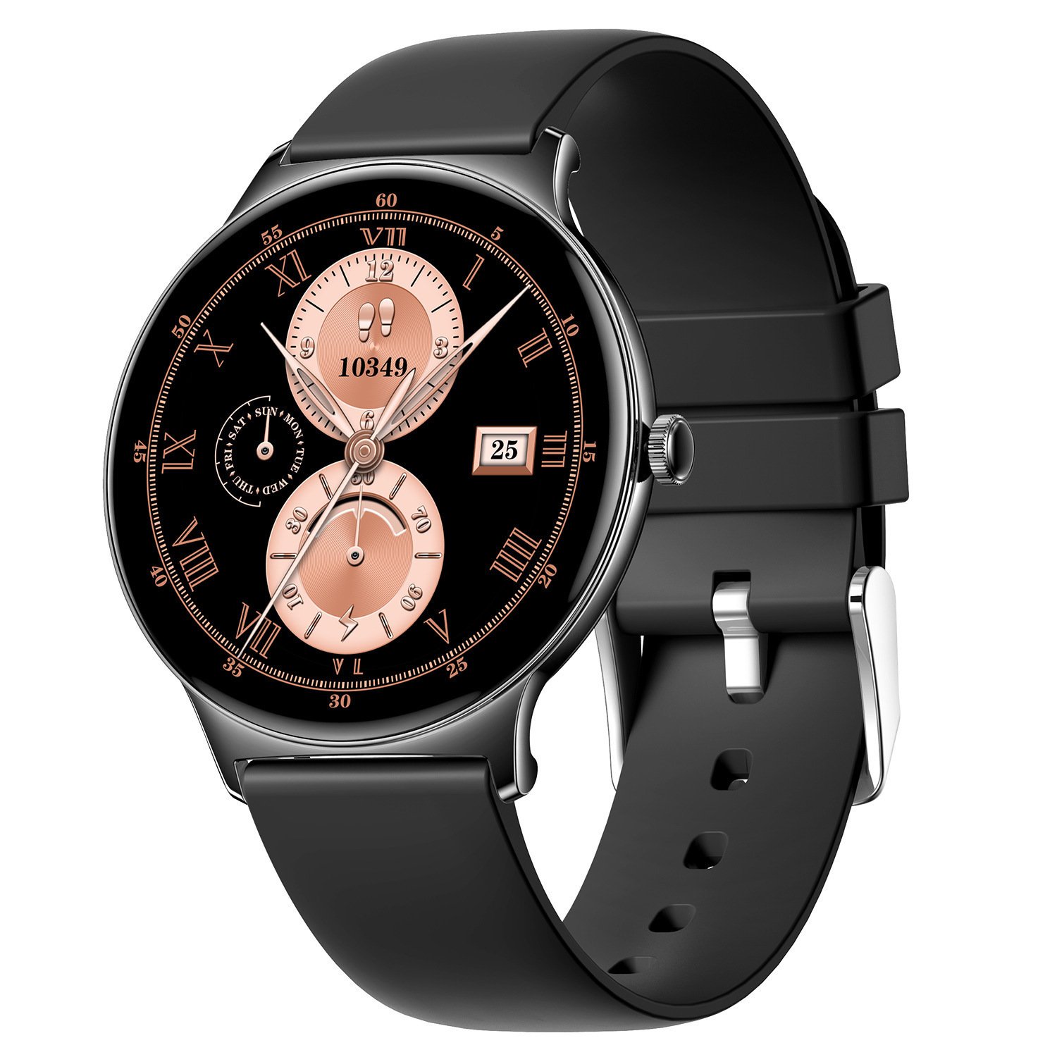 V89 Smart Watch Ultra-Thin Bluetooth Calling HD Screen Sport Waterproof Message Call Reminder AMOLED - Image 4