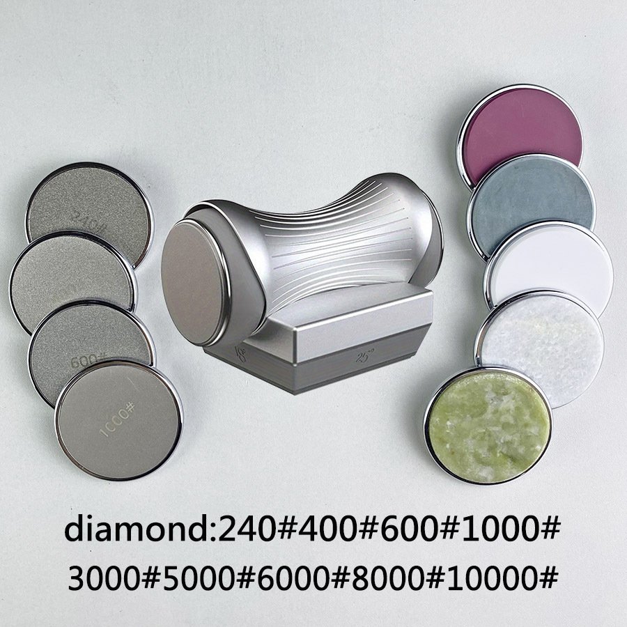 Multi-Grit Sharpening Stone Set Accessories Compatible with Roller Sharpener - Image 8
