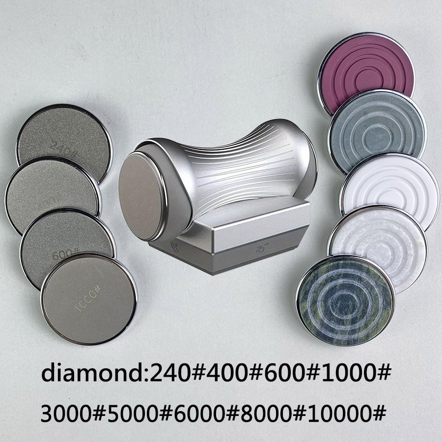Multi-Grit Sharpening Stone Set Accessories Compatible with Roller Sharpener - Image 12