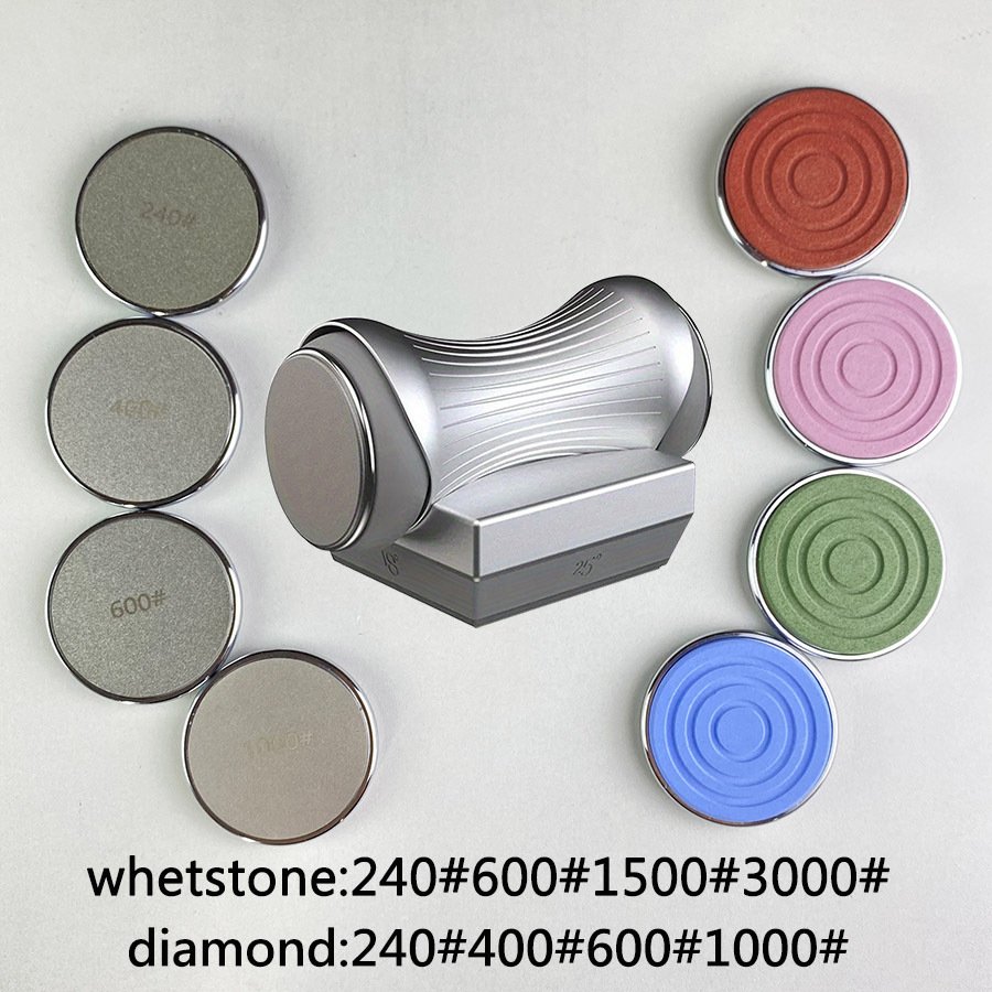 Multi-Grit Sharpening Stone Set Accessories Compatible with Roller Sharpener - Image 11
