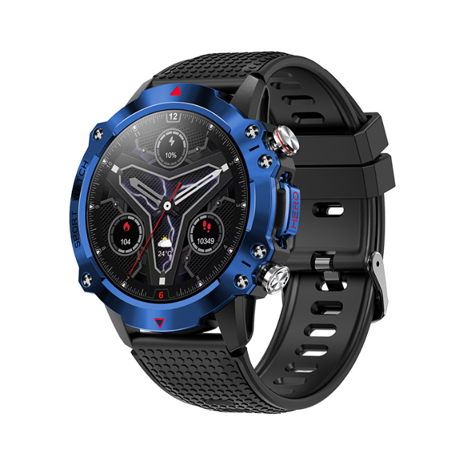 KR10 smartwatch round screen 8763E one click Bluetooth call heart rate sports watch - Image 3