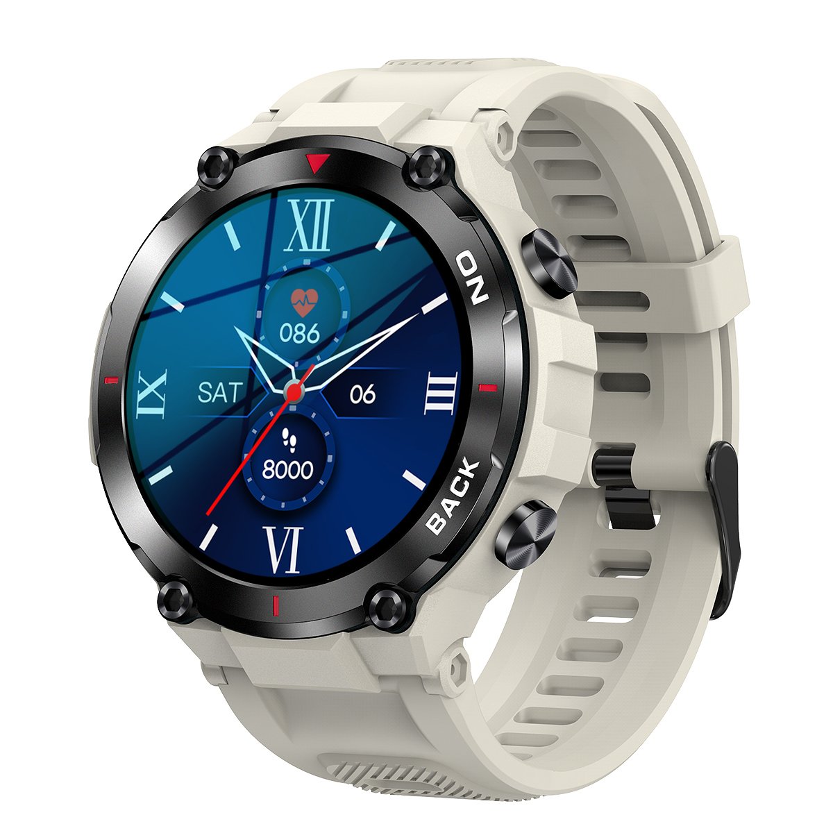 K37 smart watch GPS positioning exercise health heart rate monitoring female physiological cycle reminder - Image 8