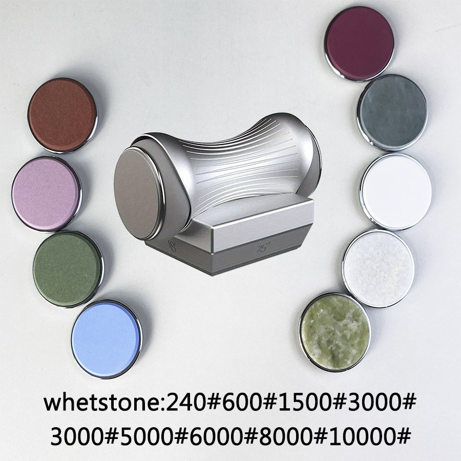 Multi-Grit Sharpening Stone Set Accessories Compatible with Roller Sharpener - Image 14