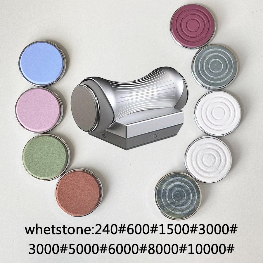 Multi-Grit Sharpening Stone Set Accessories Compatible with Roller Sharpener - Image 15