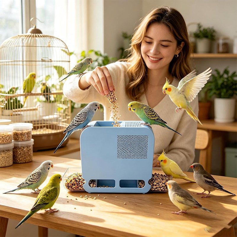 Electric Bird Seed Shell Remover – Adjustable Speed, Easy Clean Peeling Machine - Image 4