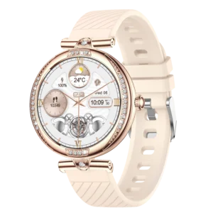 NX17 Pro Smart Watch Fashion Dimanond Ladies Wristwatch Amoled Bluetooth Calling Health Monitoring Women Fitness Smartwatch