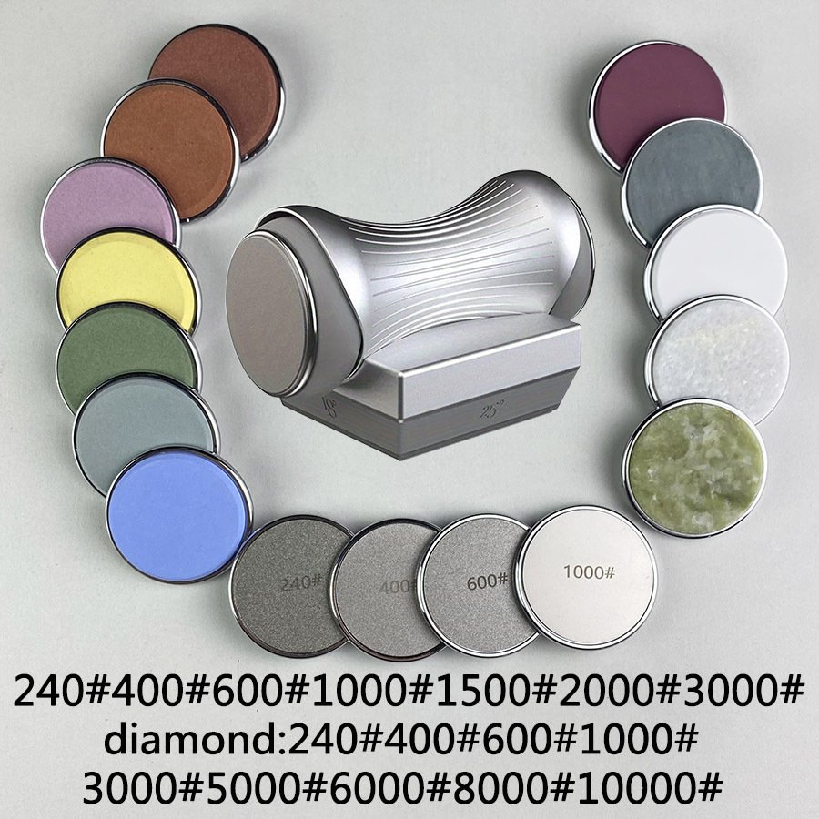 Multi-Grit Sharpening Stone Set Accessories Compatible with Roller Sharpener - Image 18