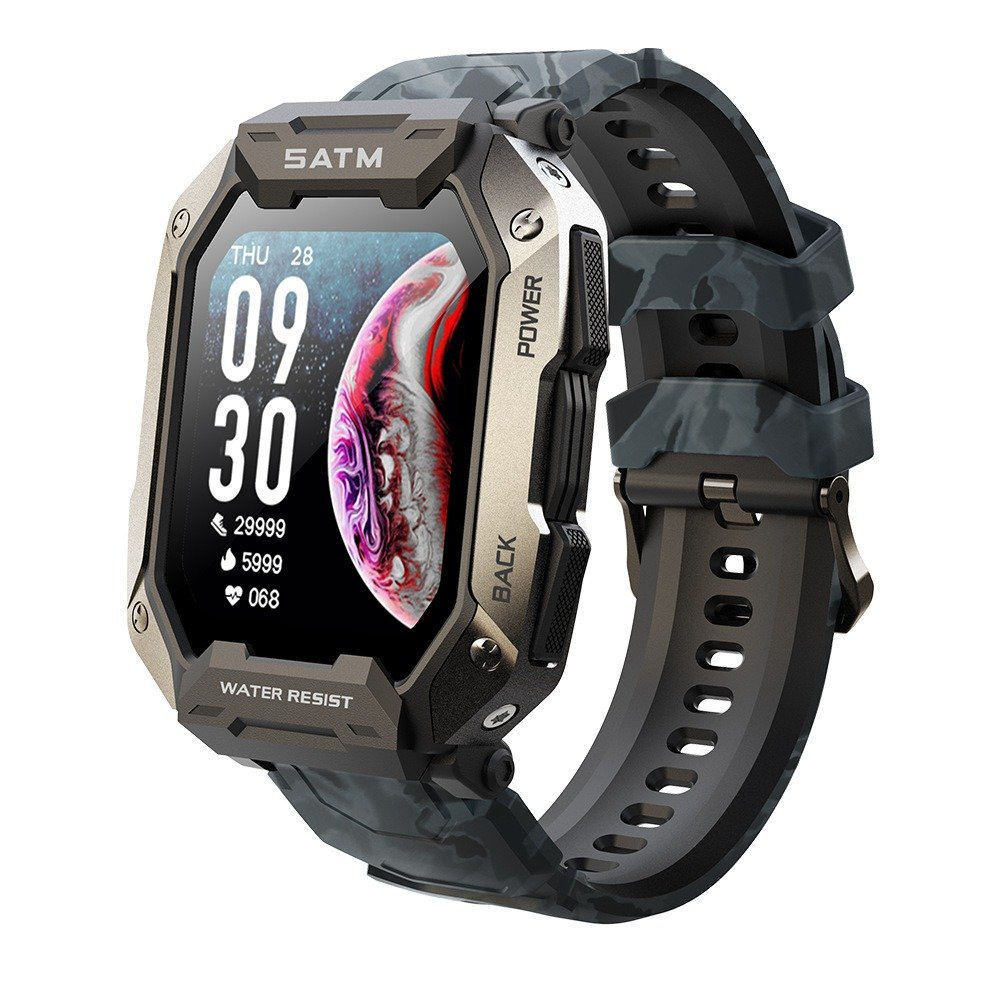 IP68 Smart Watch C20 Pro Outdoor Sports Style BT Phone Call Dial Answer Calls 380 mAh Long Battery Life - Image 7