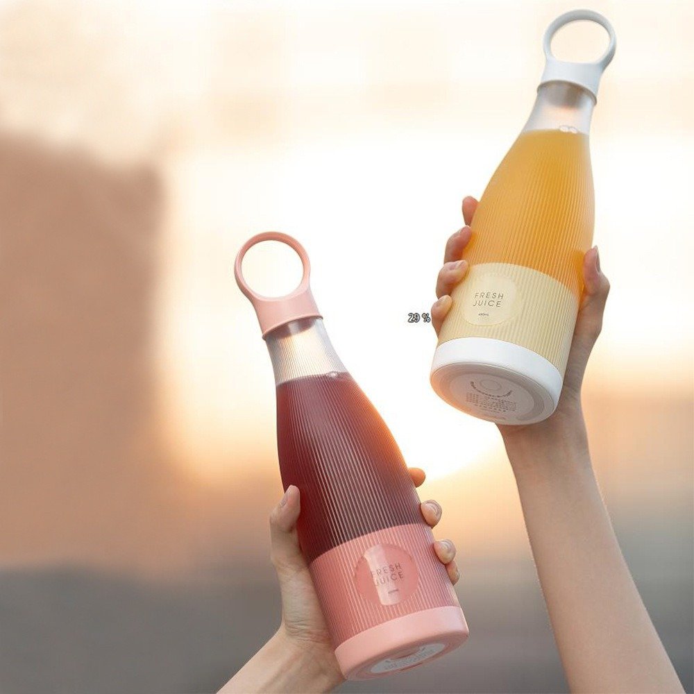 Home portable electric juice cup with large capacity, wireless portable USB juice machine handheld - Image 8