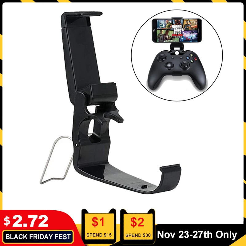 Mobile Cell Phone Stand For Xbox One S/Slim Controller Mount HandGrip For Xbox One Gamepad For Samsung S9 S8 Clip Holder - Image 2