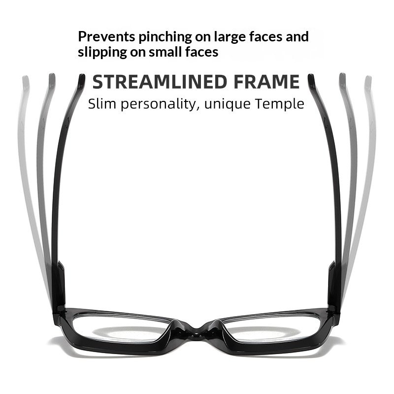 Fashion Large Frame Anti Blue-ray Reading Glasses HD Presbyopic Glasses - Image 2