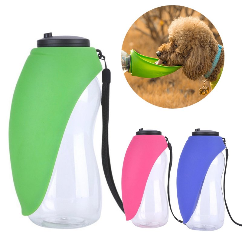Pet Dog Water Bottle Drinking Portable Bowls For Small Large Dogs Feeding Water Dispenser Accompanying Cup Cat Bowl Pet - Image 2