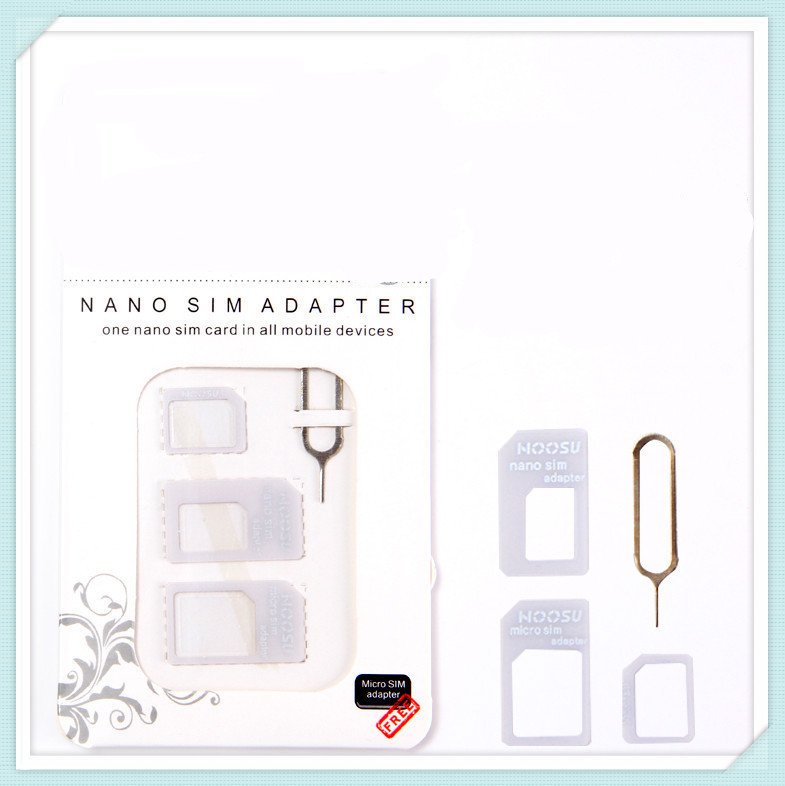 SIM Card Pin Recovery Card Mobile Phone Card Sleeve Four-in-one Conversion Card - Image 4