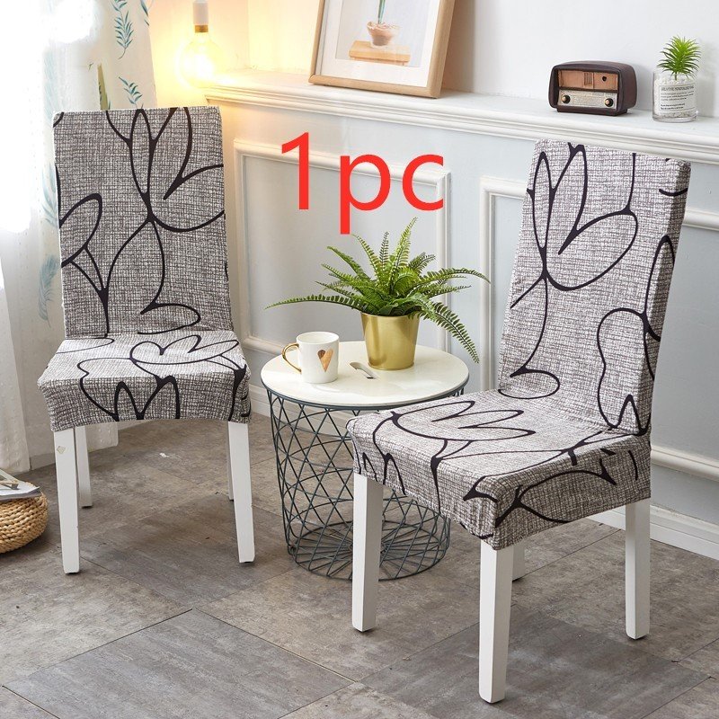 Stretch Elastic Chair Covers For Wedding Dining Room Office Banquet Housse De Chaise Chair Cover - Image 2