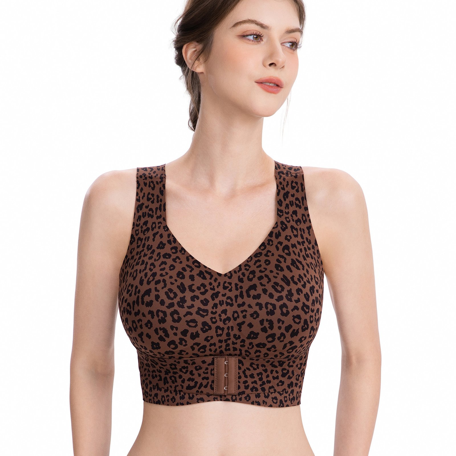 Jelly-style Large-size Breathable Push-up Anti-sagging Lifting Bra - Image 8