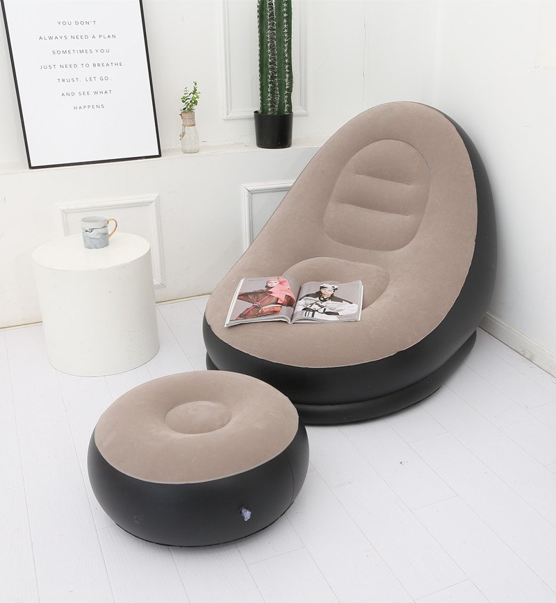 Lazy Bean Bag with Inflatable Folding Sofa - Image 7