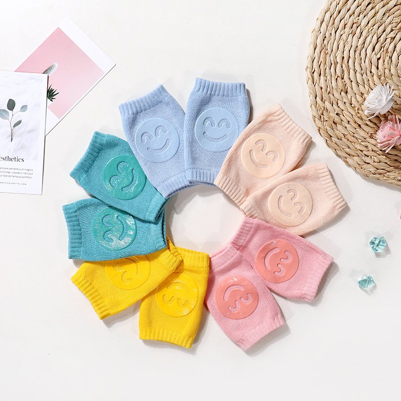Summer Terry Baby Socks Knee Pads - Image 3