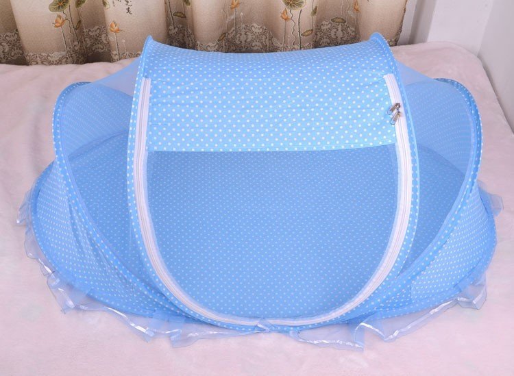 Foldable Baby Bed Net With Pillow Net 2pieces Set - Image 4