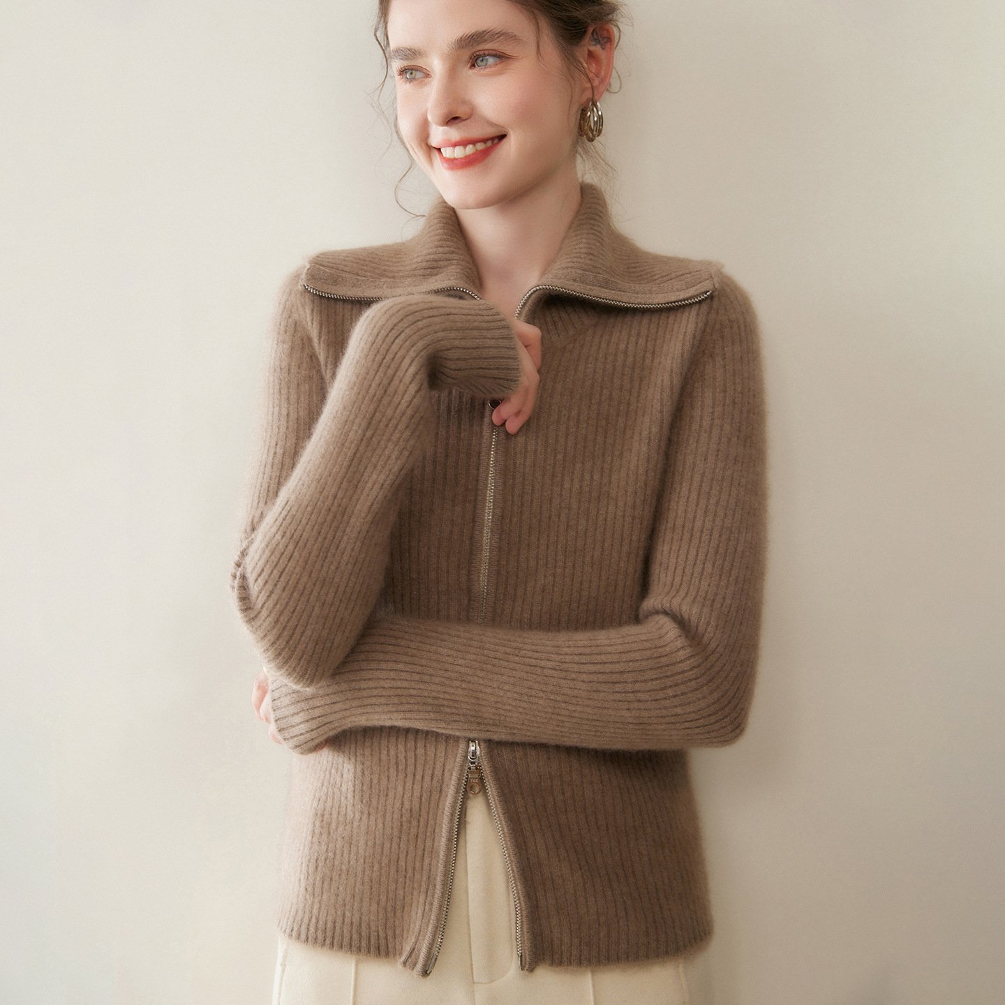 Women's Vintage-style Versatile Top And Coat - Image 2