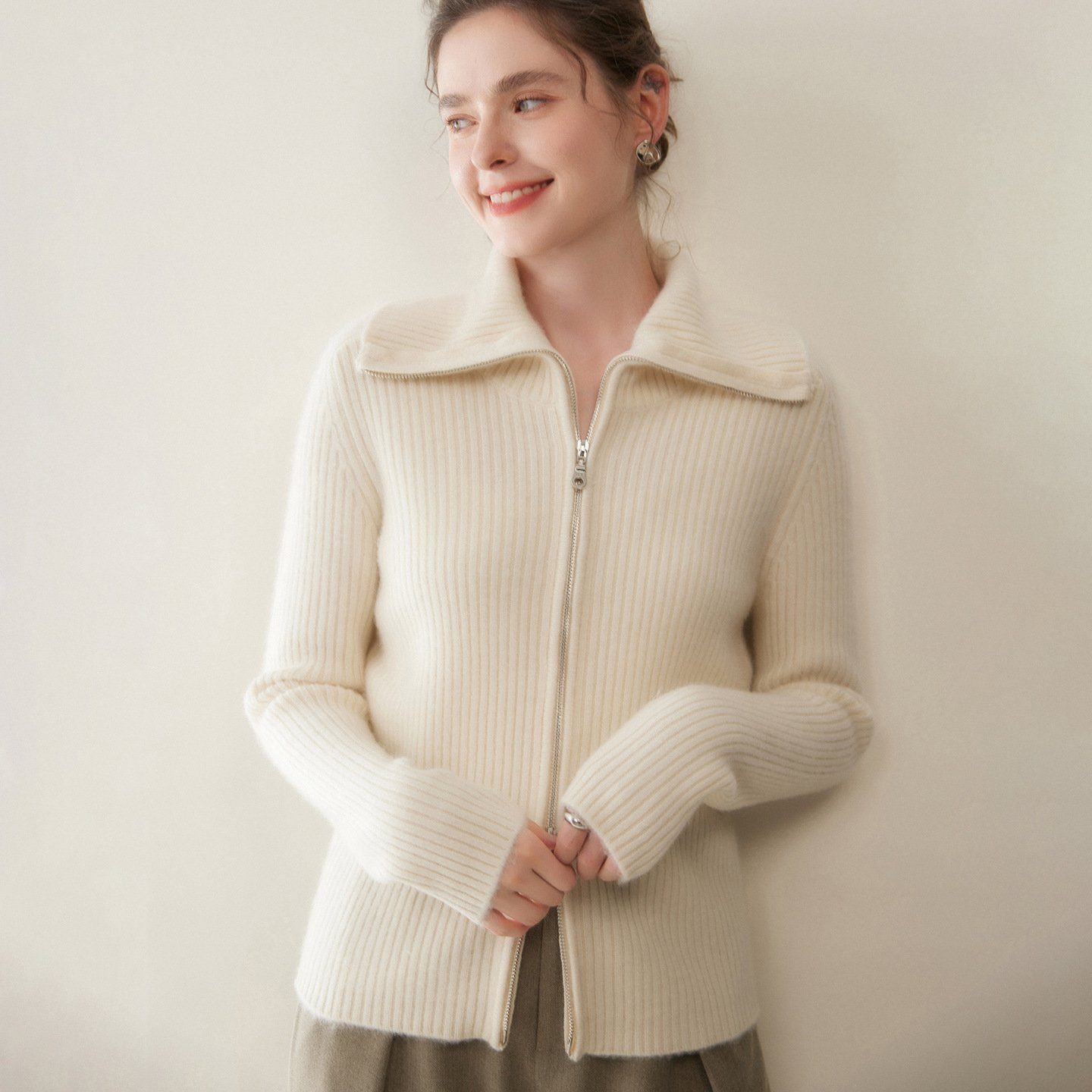 Women's Vintage-style Versatile Top And Coat - Image 5