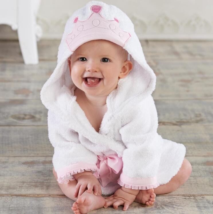 Cartoon Cute Animal Modeling Baby Bath Towels Baby Bathrobes Cotton Children's Bathrobes Baby Hooded - Image 9