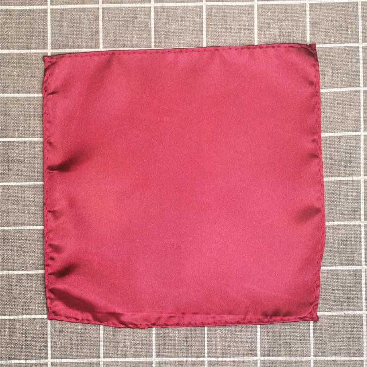 Solid-color Formal Suit Pocket Square - Image 7