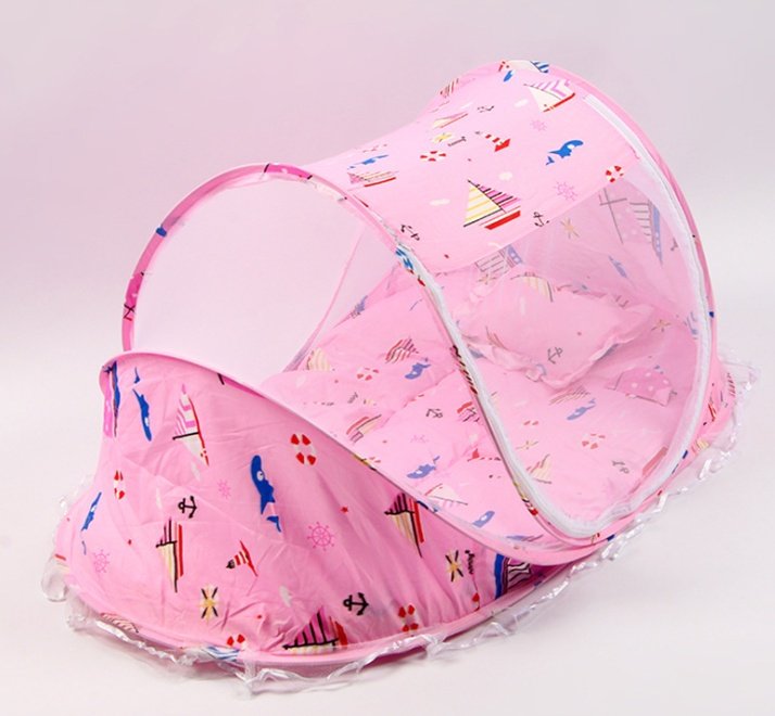 Foldable Baby Bed Net With Pillow Net 2pieces Set - Image 7