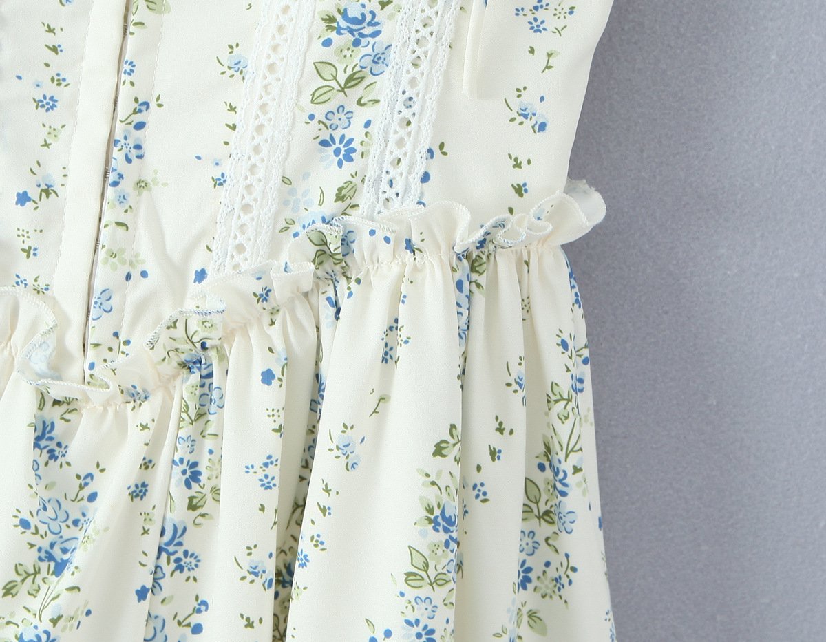Summer New French Style Pure Strap Dress - Image 6