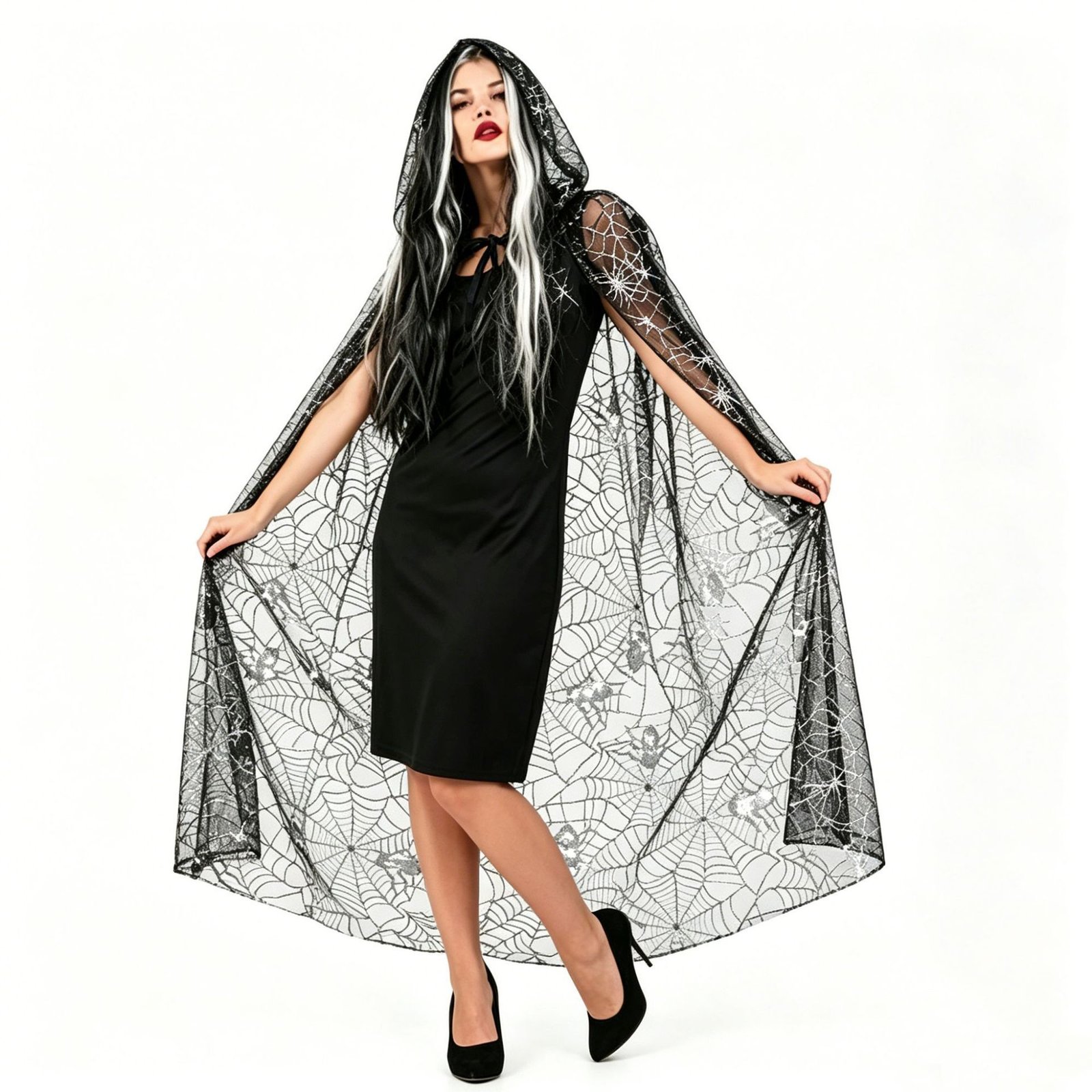 Lightweight Gauzy Cardigan Cloak Semi-transparent Long - Image 2