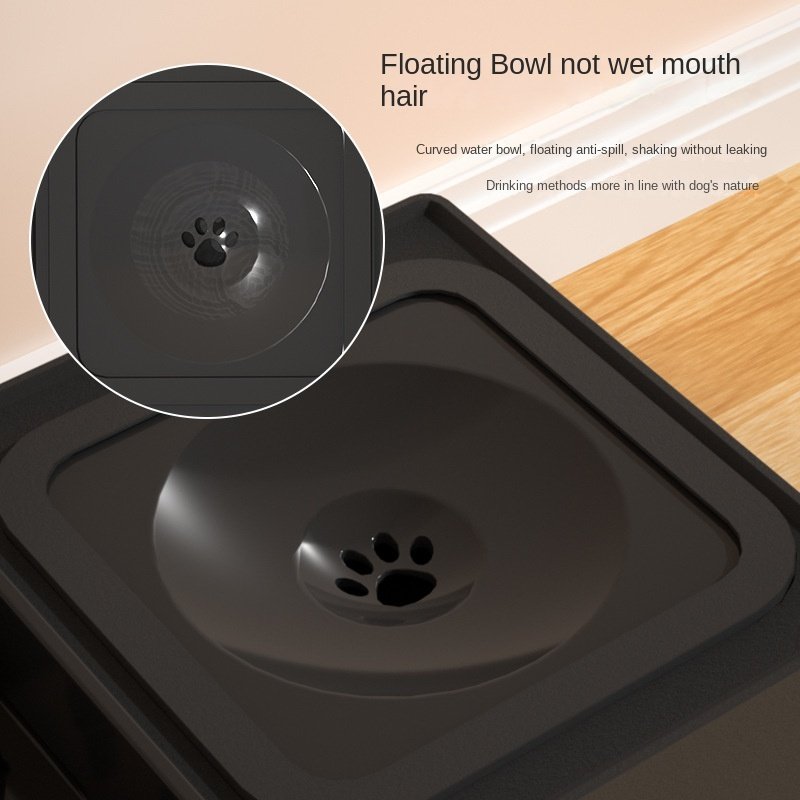 Dog Double Bowls Stainless Stand Adjustable Height Pets Feeding Dish Bowl Big Dog Elevated Food Water Feeders For Dogs Pet - Image 7