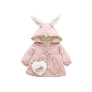 Girls’ Hooded Padded Winter Coat