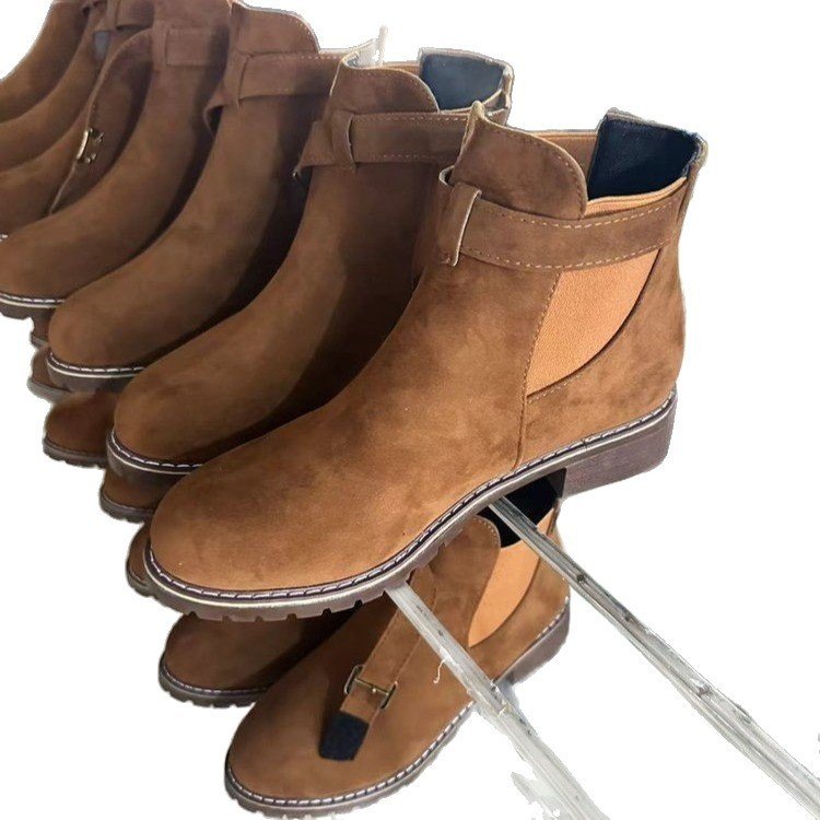 Women's Elastic-buckle Martin Boots - Image 5