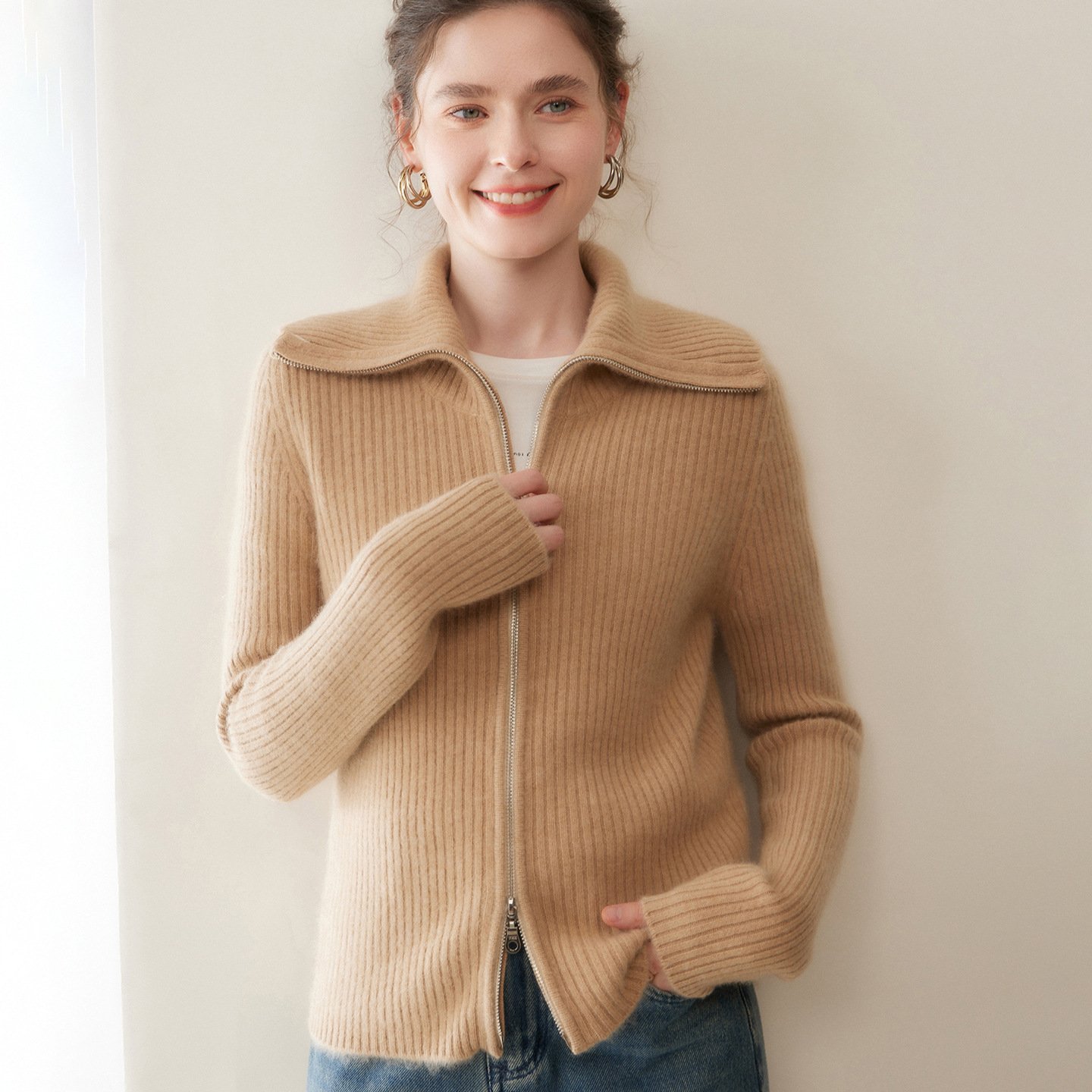 Women's Vintage-style Versatile Top And Coat - Image 6