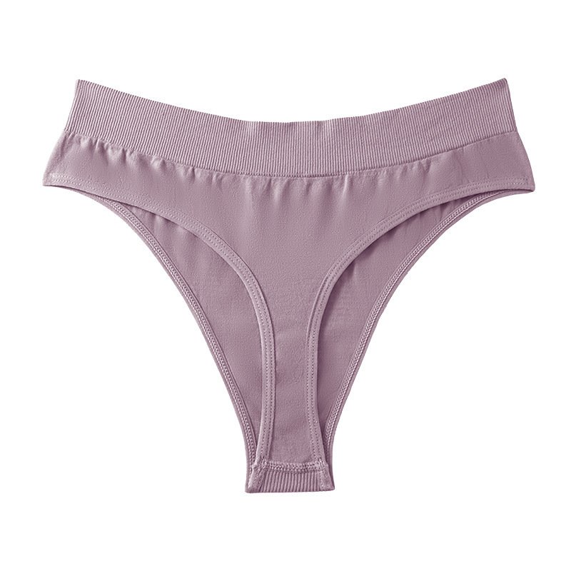 Seamless Wide-waist Low-rise Traceless Solid-color Briefs - Image 5
