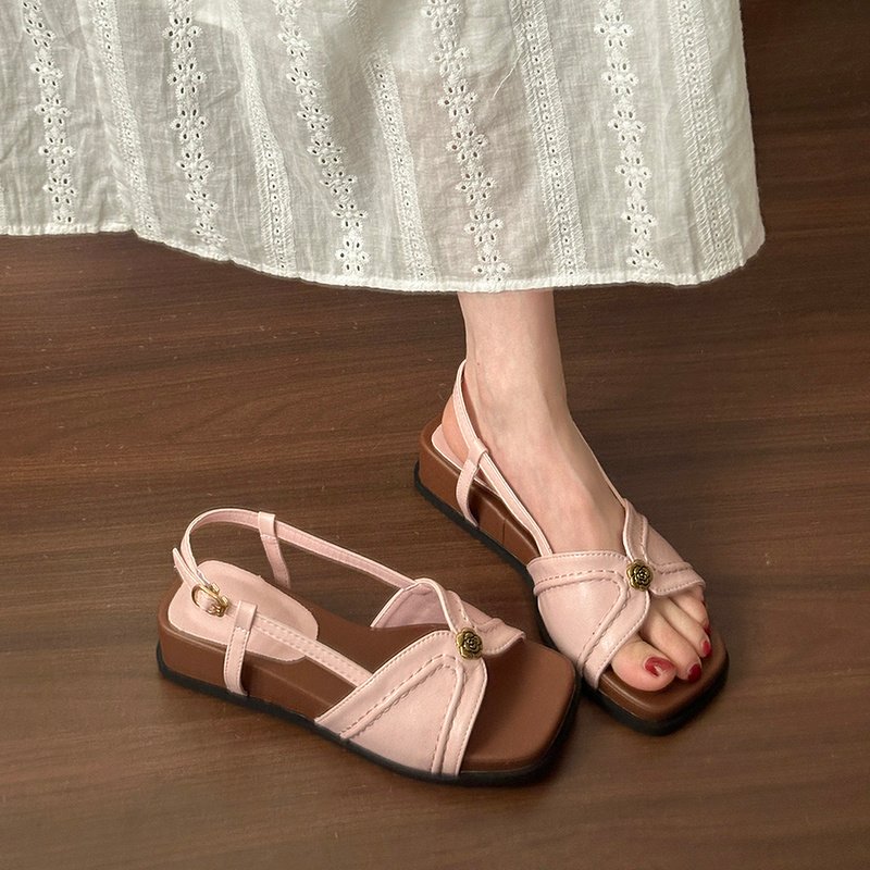 Women's Summer OutdoorWear Sandals, 2026 New Fashion Trendy FairyStyle NonSlip Versatile Flat Casual Sandals For Dresses - Image 4