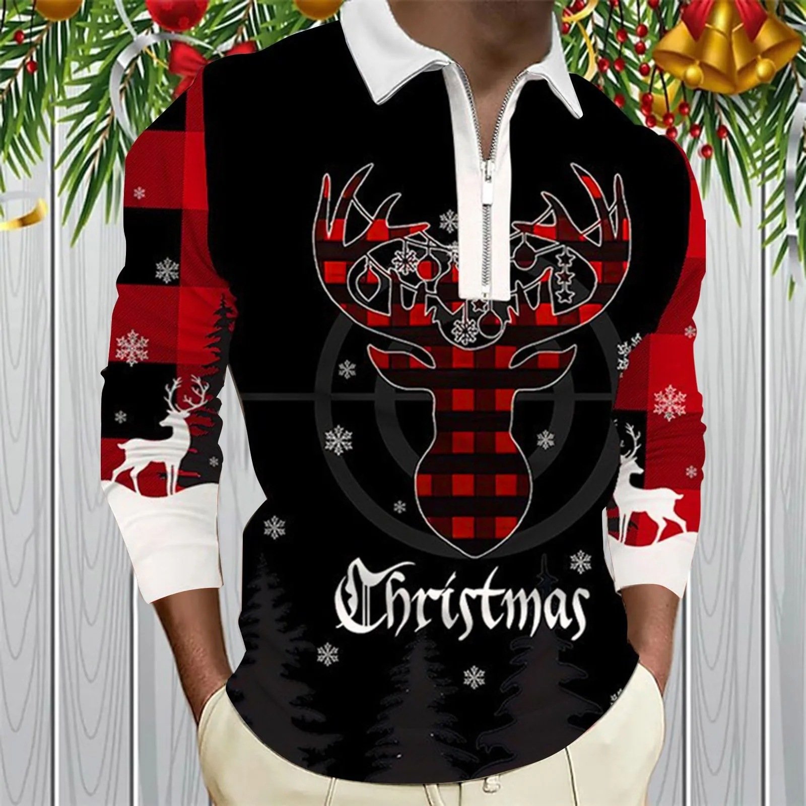 Casual Long-sleeve Men's Digital 3D Print - Image 6