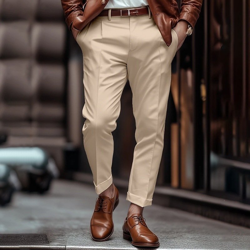 Everyday Straight-leg Casual Business Fashion Suit Pants