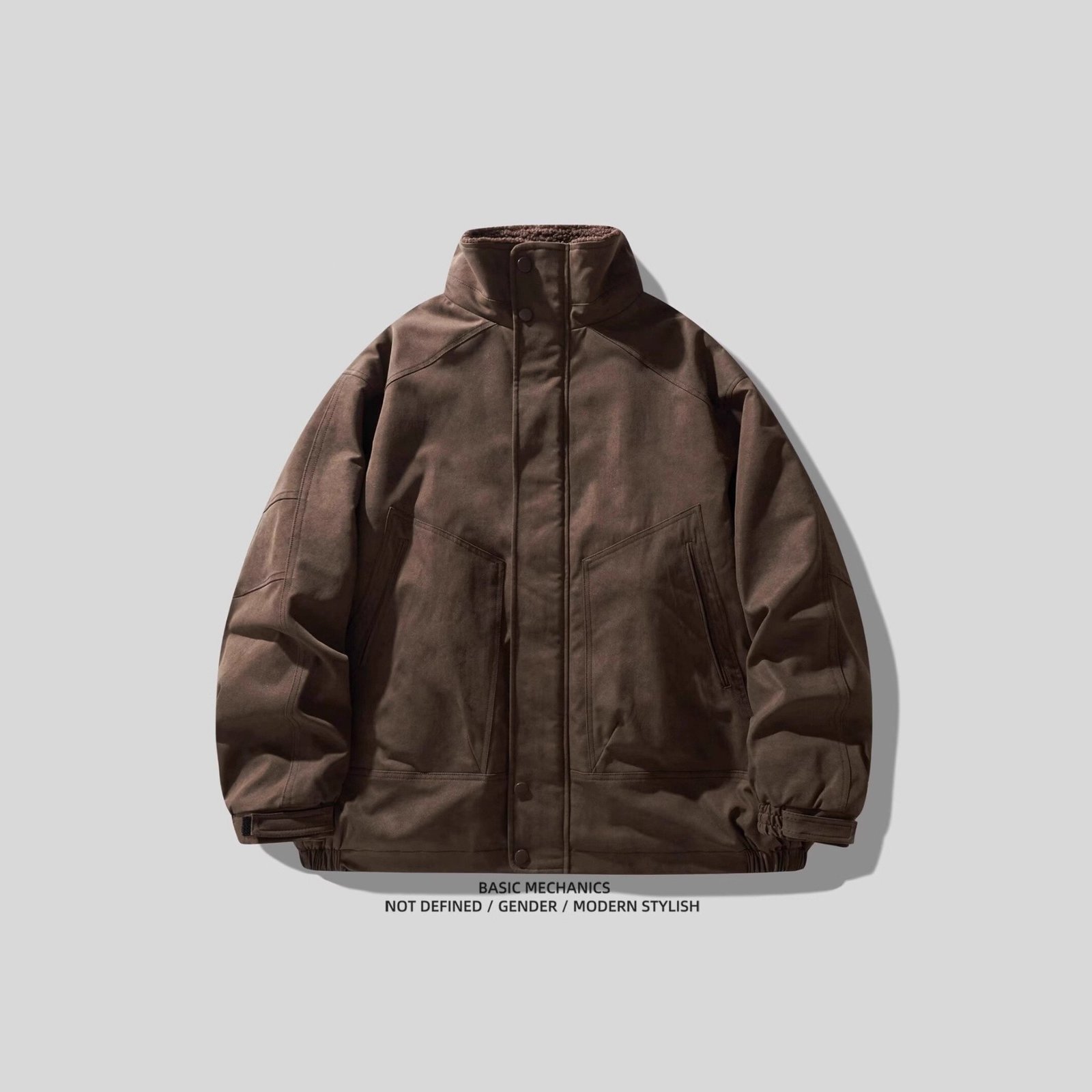 Men's Thickened Winter American-style Cotton Jacket - Image 6