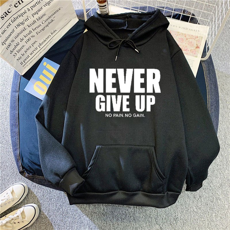 Winter Hooded Sweater Women's Letter Printing - Image 8