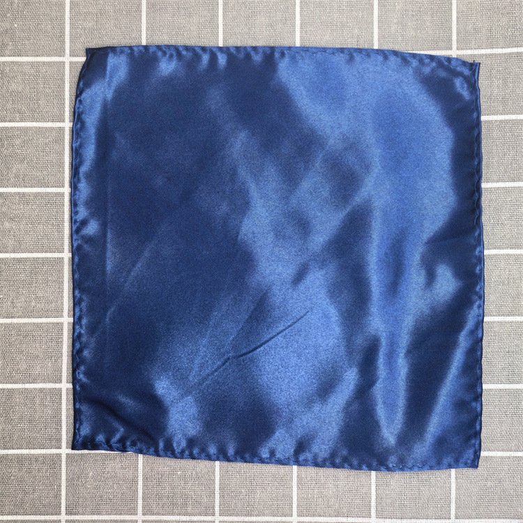 Solid-color Formal Suit Pocket Square - Image 4